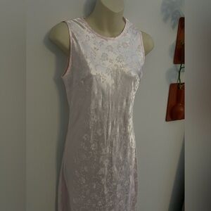 Steppin Out Vintage Long Sleeveless Dress 9/10 Floral